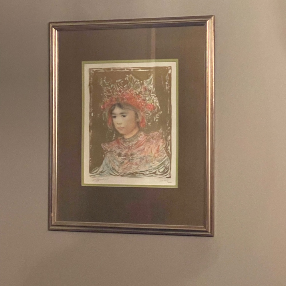 Framed Portrait Art Print